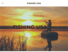 Tablet Screenshot of fishing-usa.com